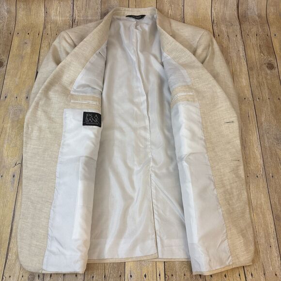 Jos A Bank Linen Wool Blazer 50R - Picture 4 of 9